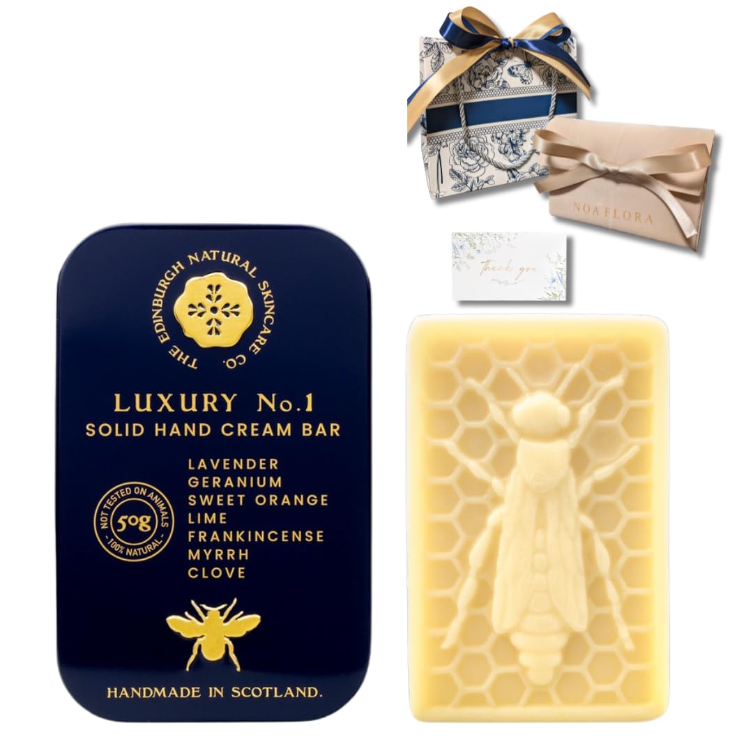 [ラッピング済み] エディンバラナチュラルスキンケア THE EDINBURGH NATURAL SKINCARE LUXURY No.1 SOLID HAND CREAM BAR プレゼント ギフト