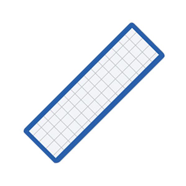 (まとめ) コクヨ マグネット見出し 19×75×1.2mm 青 マク-402B 1個 (×100セット)