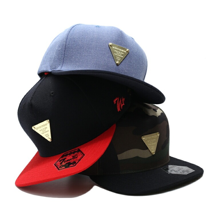 7union キャップ レディース レディースキャップ 春夏秋冬用 全3色 帽子 ぼうし 深め スナップバックキャップ おしゃれ かわいい
