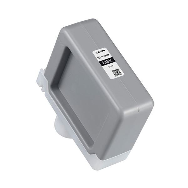 (まとめ）キヤノン インクタンクPFI-1100MBK マットブラック 160ml 0849C001 1個(×3セット)