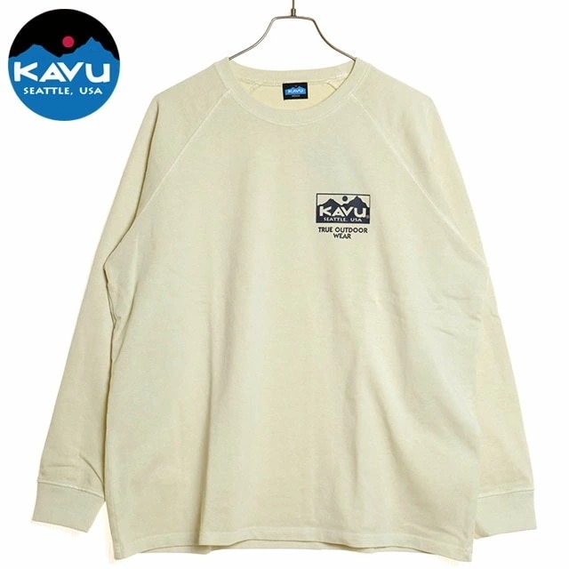 ヘビーウェイト ロングスリーブTシャツ [19821924] H/W L/S Tee メンズ トップス カットソー 長袖 クルーネック Natural