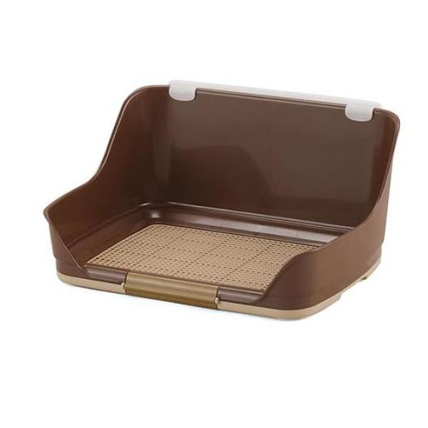 ボンビアルコン 犬用 しつけるウォールトレー Sサイズ 1組入 (ブラウン)