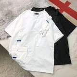 ♥ MOON FAIRY ♥MF FAIRY LINE CROP TEE MUSINSA | MOON FAIRY MF Winky Stripe Crop Tee - Black