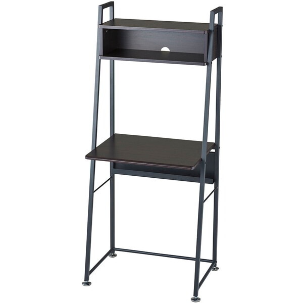 FPR-6045DM 収納ボックス付きデスクW600 ダーク木目 メーカー直送 9,531円