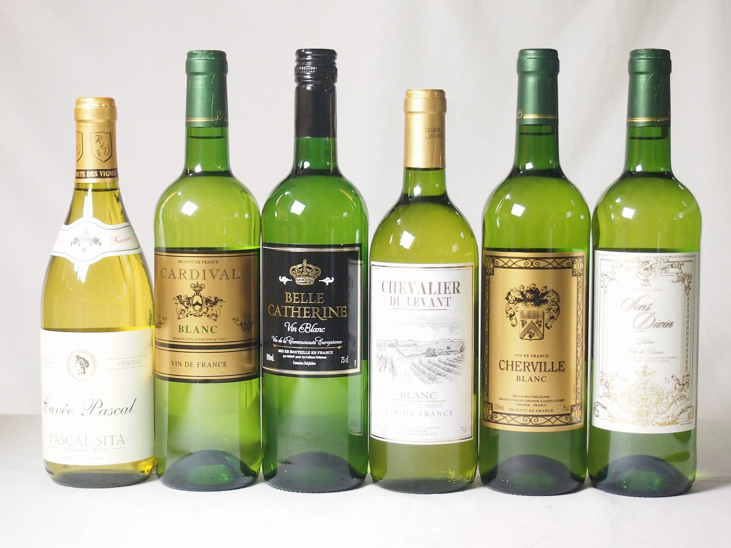 【特選】高品質ワイン6本福袋（白6本）750ml6本