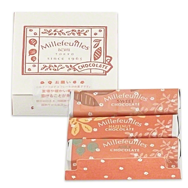 ベルン　BeRNE ミルフィユ　まとめ売り140本 Qoo10] ベルン ミルフィユ BeRNE 3個入 : 食品