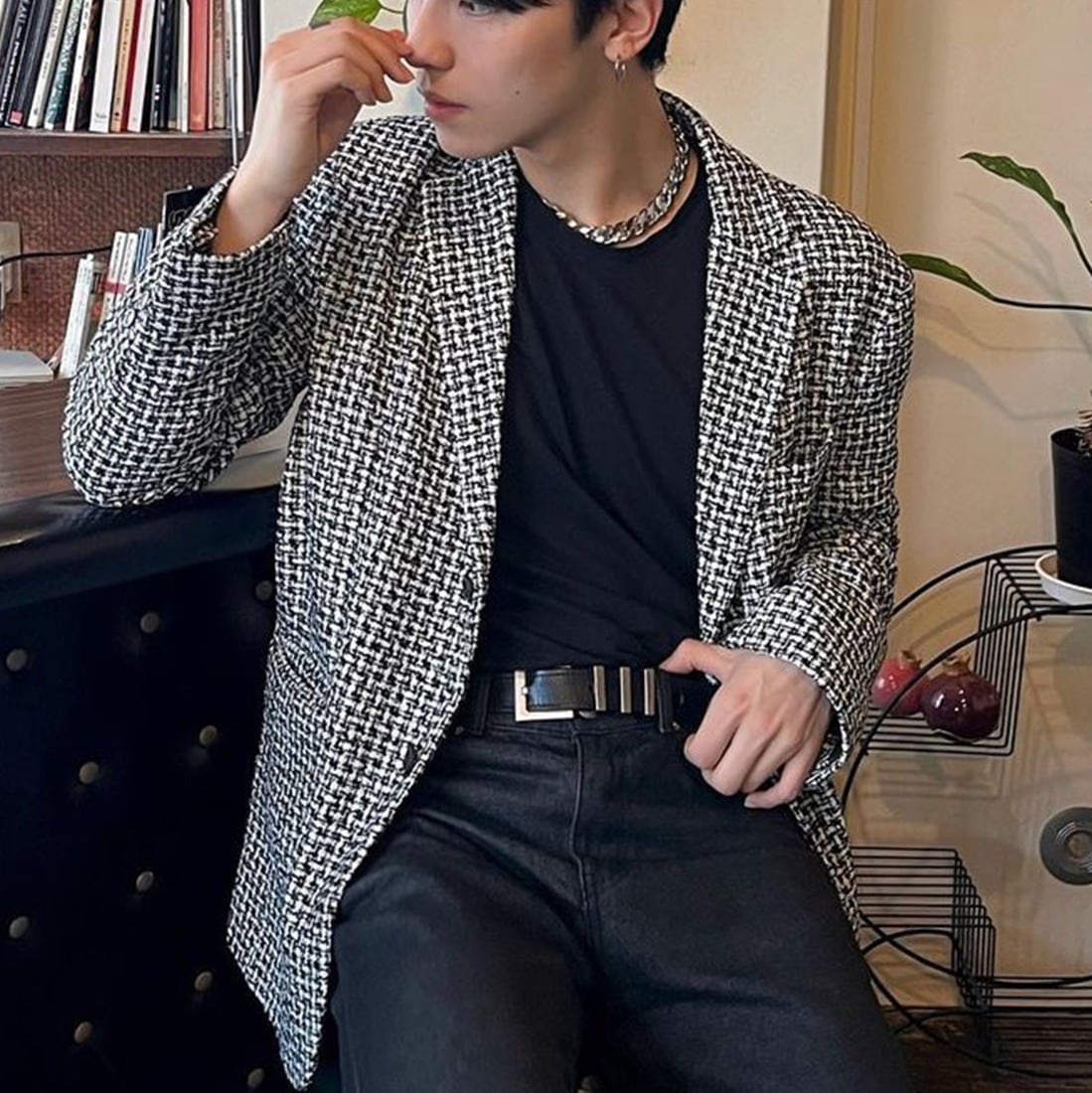 マーガレット ツイードジャケット
