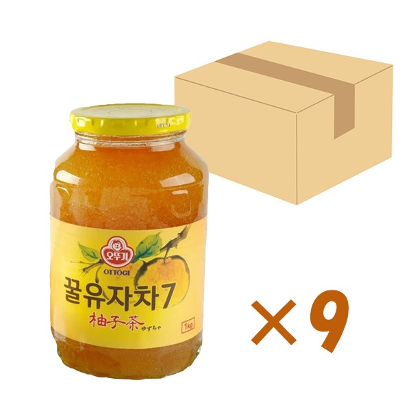 『柚子茶-7(1kg瓶)』1BOX9本入 ゆずジャム