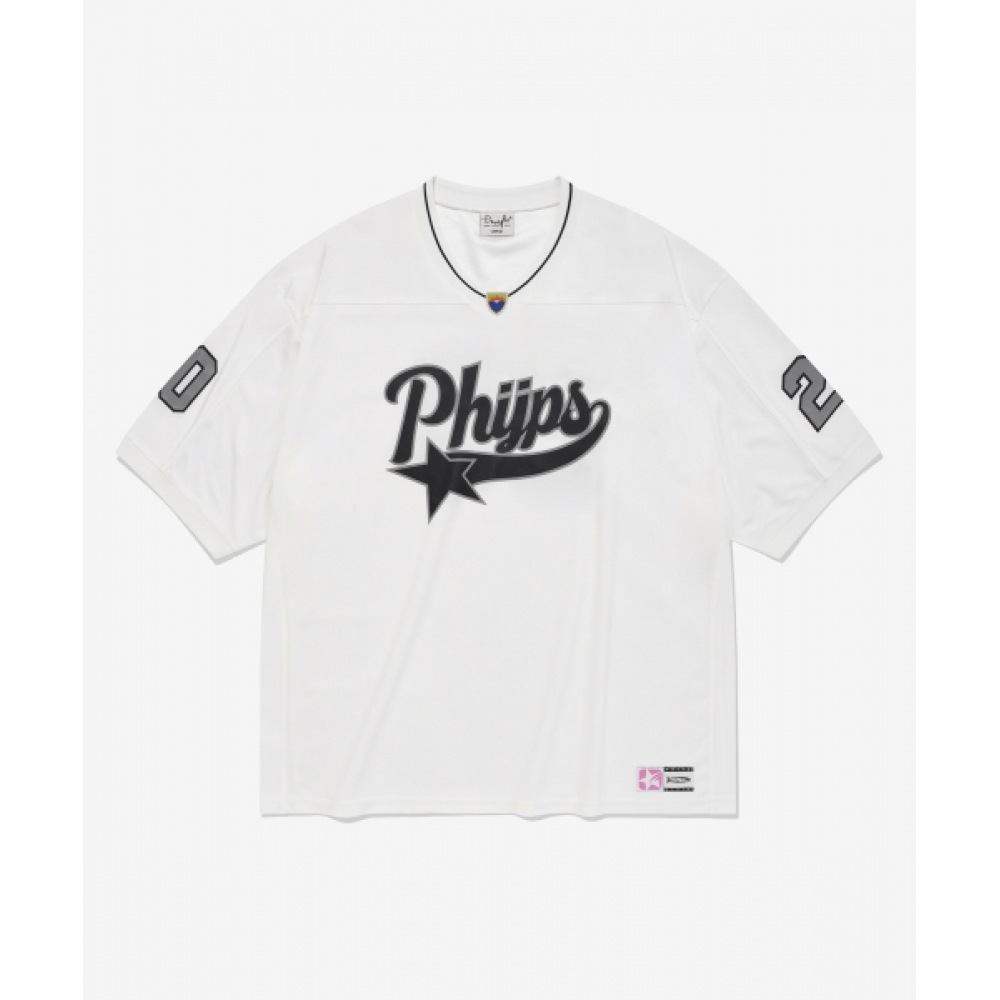 フィップス スターテールメッシュジャージ SS ホワイトフィップスフィップス