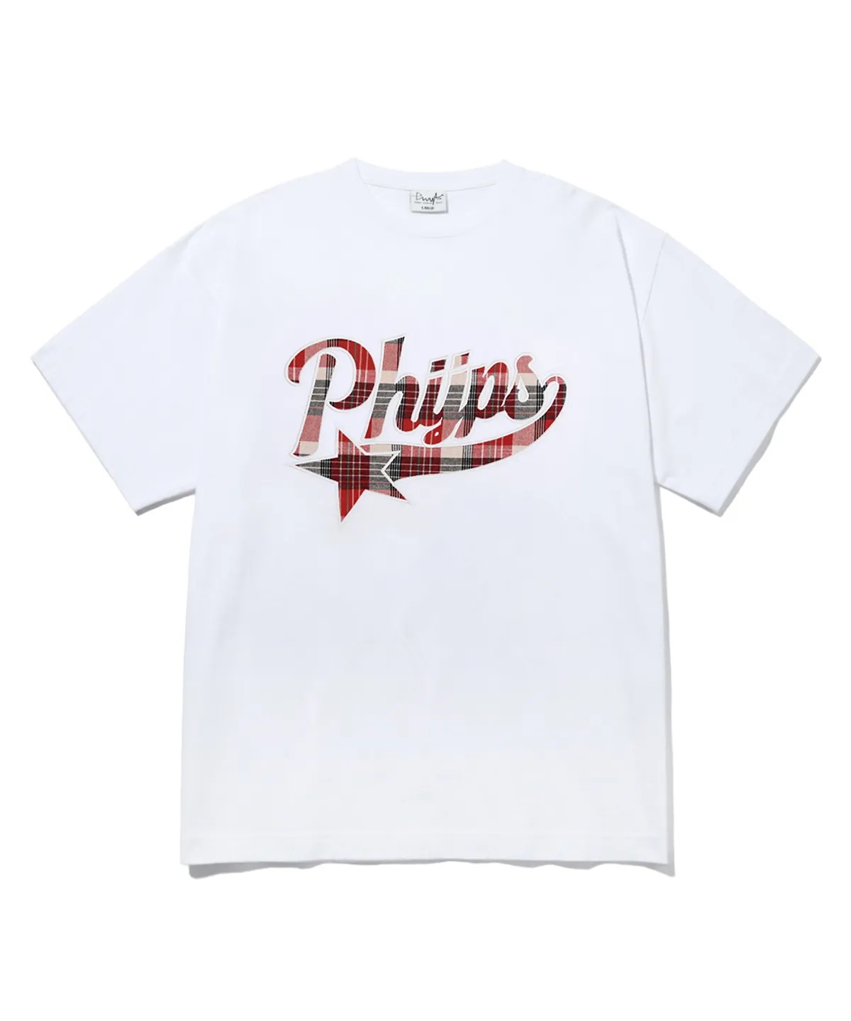 Qoo10 PHYPS STARTAIL CHECK ロゴ 半袖
