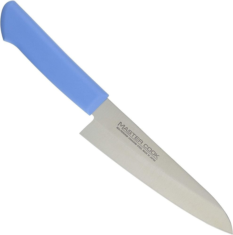片岡製作所 マスターコック 抗菌カラー包丁 MCDK-180 洋出刃包丁 18cm ブルー包丁・ナイフ
