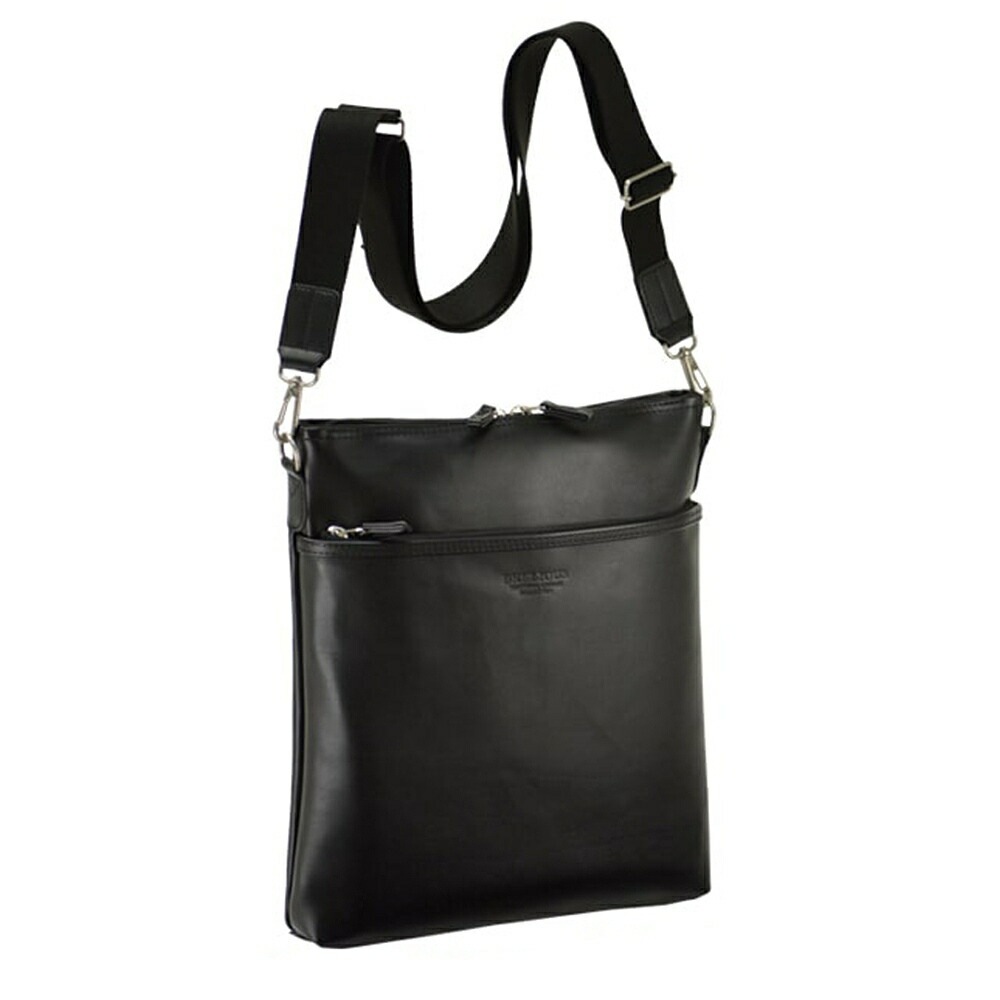 ブレリアス BRELIOUS 日本製 ショルダーバッグ 16444-1H メンズ ブラック