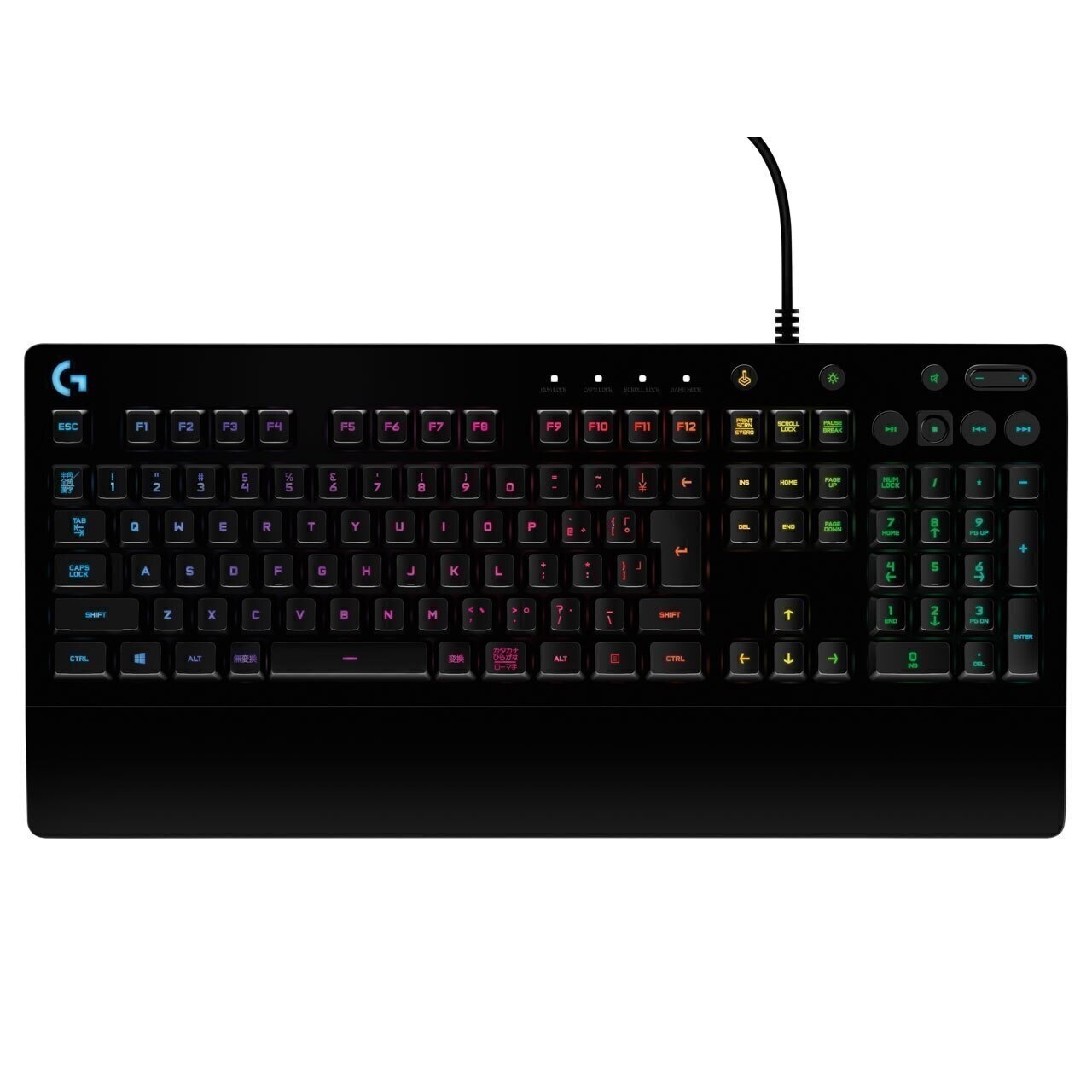 G213 RGB Gaming Keyboard G213r [ブラック] 有線