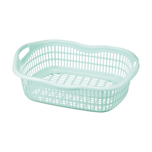 （まとめ）アサヒ化成 サンテール 脱衣かご #50 ミントブルー K-0250 1個 [x30] 10,935円