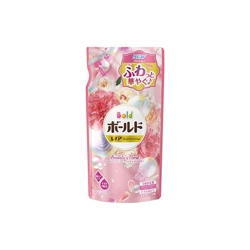 Ｐ＆Ｇ ボールドジェル アロマティックフローラル＆サボン 詰め替え ６２０ｇ【３個セット】