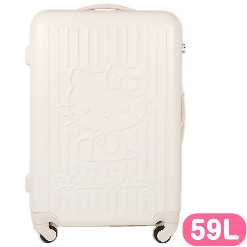 ハローキティ キャリーバッグ 59L 4輪キャスター 360度 TSA スーツケース キャリーケース トラベル 旅行 サンリオ sanrio キャラクター