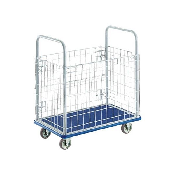 ドンキーカート 金網付740x480mm 107N 1台 組立品