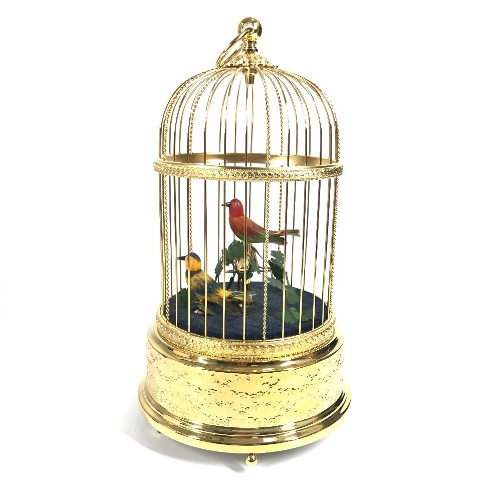 REUGE リュージュ オブジェ AXO.90.7005.002 SINGING BIRDS シンキングバード オルゴール Voliere de la Cour インテリア アンティーク調 置物 置