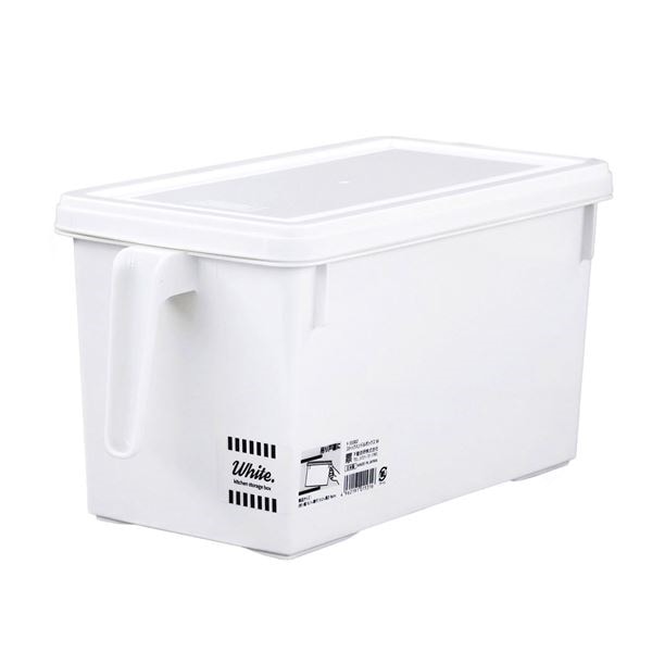 （まとめ）不動技研 ストックハンドルボックス ホワイト F-55302 （収納ケース） 60個セット