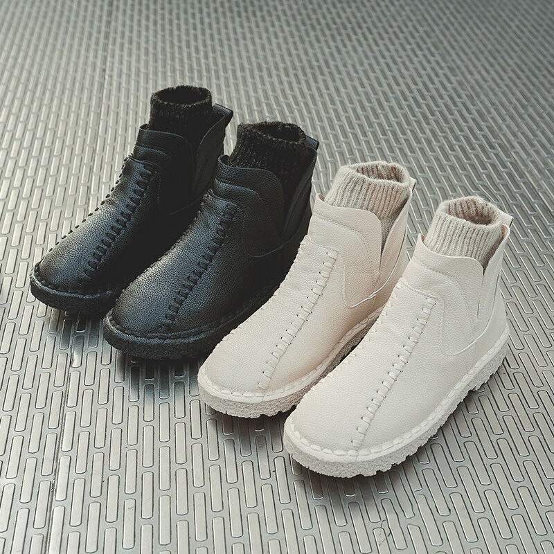 モデル 復古する ソフトベース ショートブーツロングブーツが復活ロングブーツ