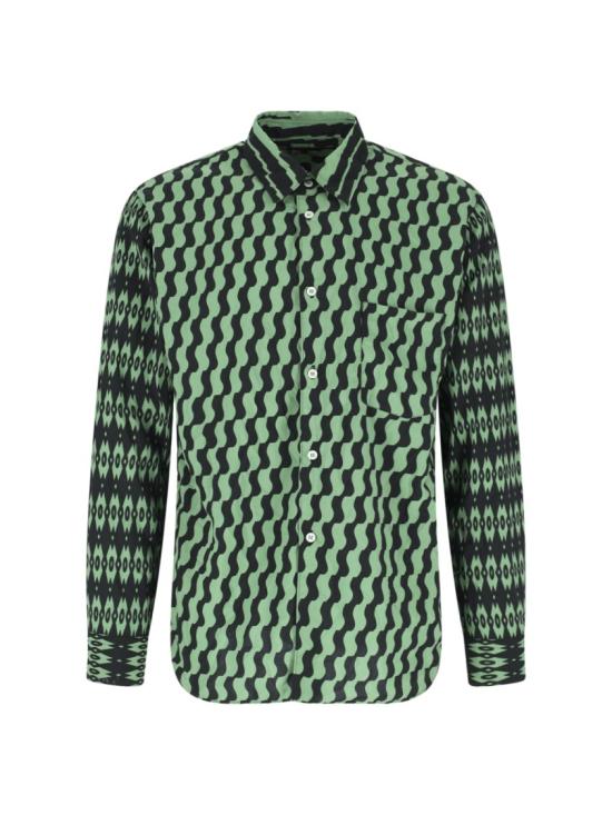 COMME DES GARCONS Men Shirts PQ B007 S262 Green