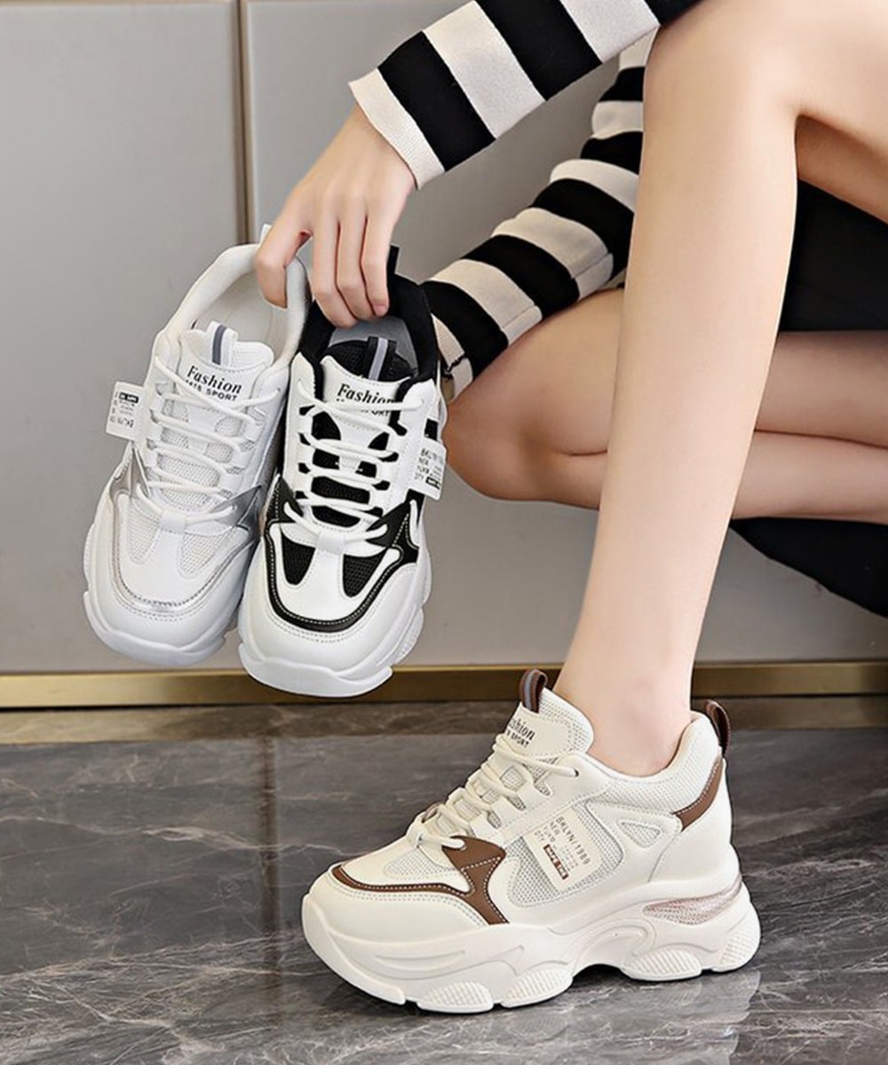 国内即納 厚底ダッドスニーカー ボリューム感 美脚 80TONGTAI-020 5,311円