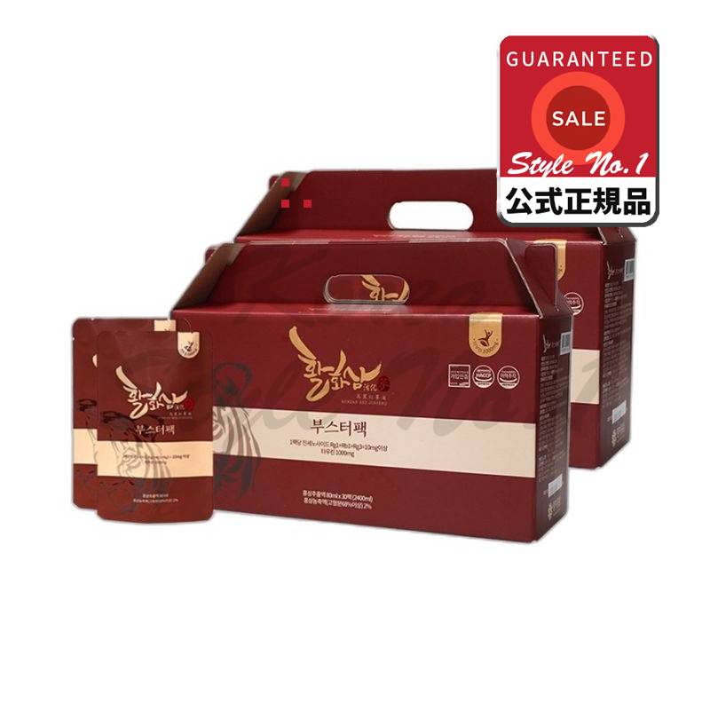 ヤンジ紅参活化サムブースターパック60個80ml 7,763円