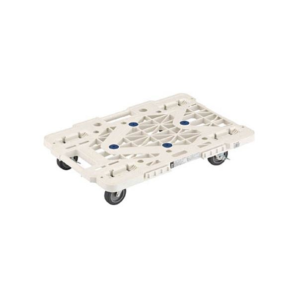 ルートバン 400x600mm 4輪自在 S付 白 メッシュタイプ 1台 完成品