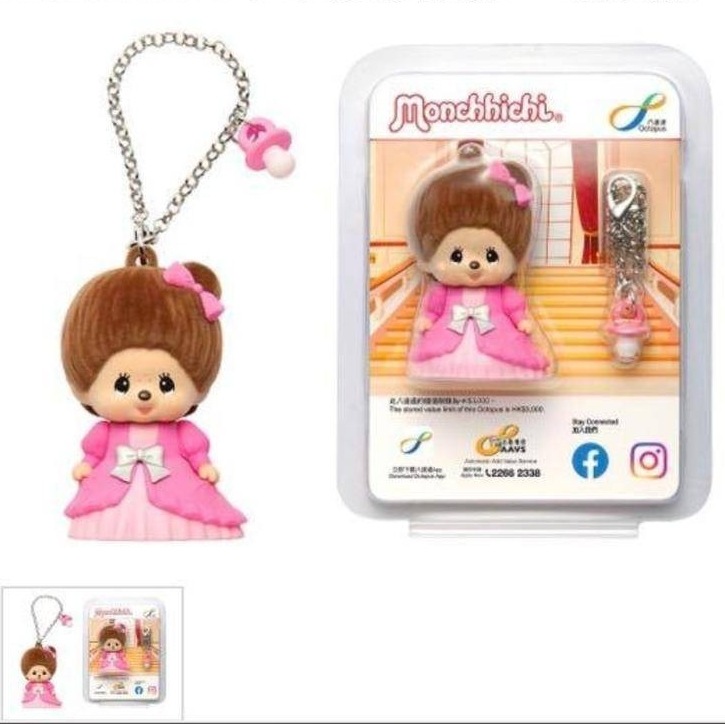 Monchhichi レディ 香港オクトパス 八達通カード