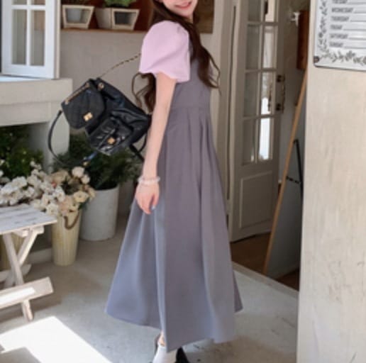 ワンピース シャツ ブラウス カットソー フレアワンピース ロング ロング丈 かわいい 大人可愛い きれいめ シンプル カジュアル 大人 上品 おしゃれ お洒落 かっこいい レトロ 大人女子 こなれ感