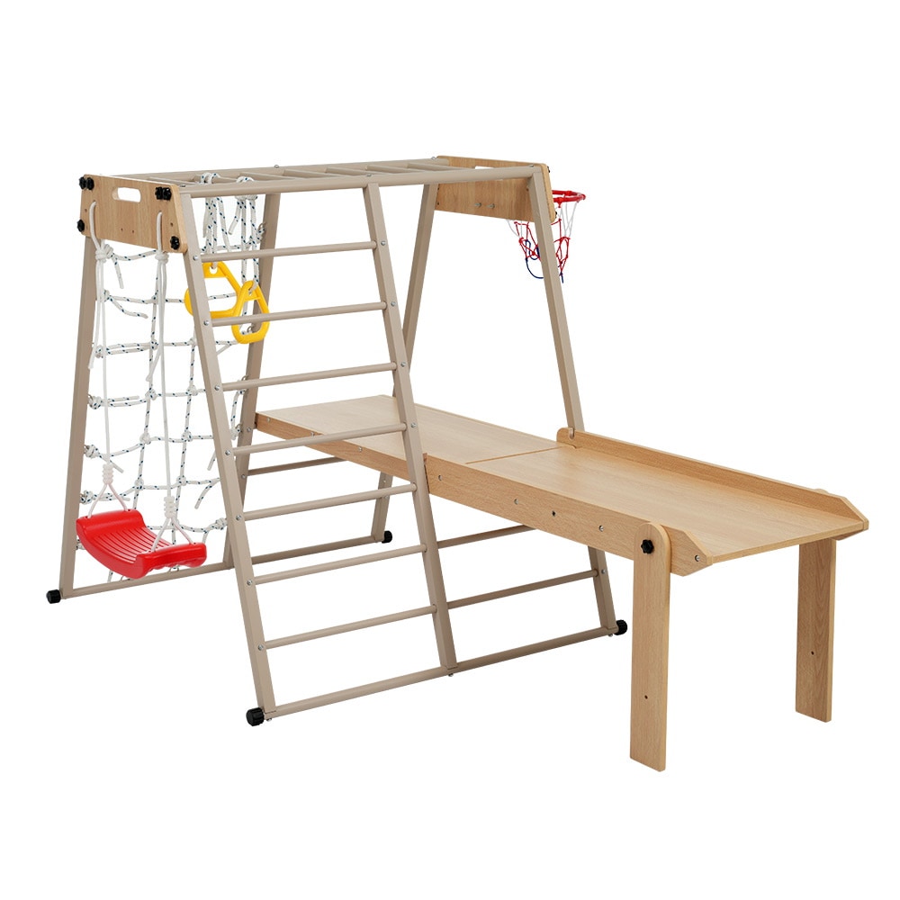 【国内即日発送】ジャングルジム 9in1 折りたたみ 金属 室内 室外遊具 組立簡単 滑り台 大型遊具 遊具 テーブル すべり台 屋内 家庭用 全体耐荷重150kg 子供 キッズ 男の子 女の子 お祝