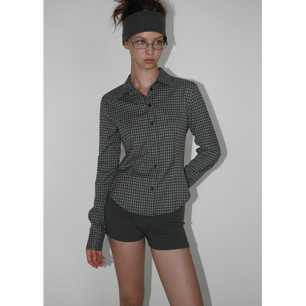 ブラックアップ [ニューフォール] [MADE] ヌーボーチェックシャツ