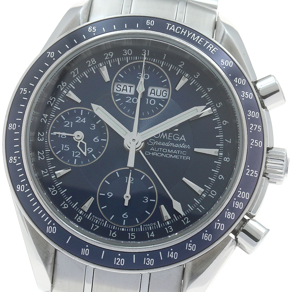 オメガ OMEGA 3222.80 スピードマスター トリプルカレンダー クロノグラフ 自動巻き メンズ _888016【中古】 180,100円