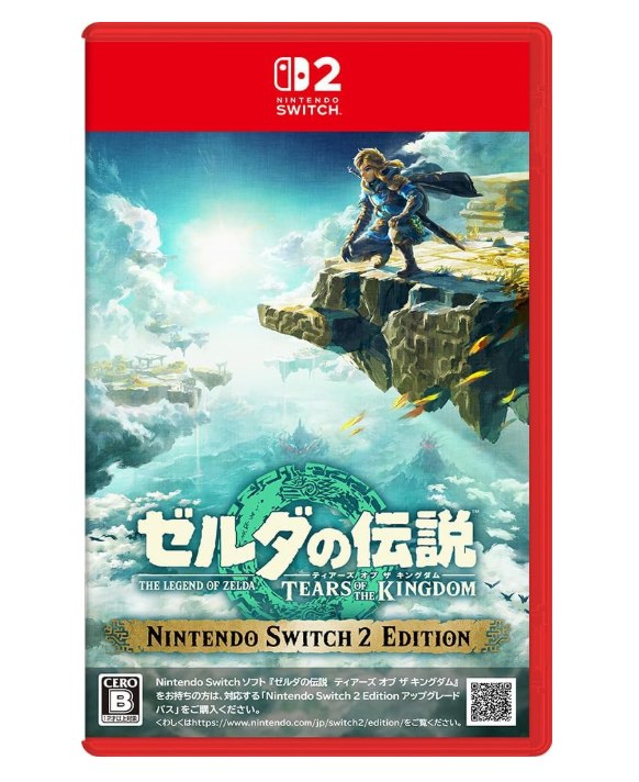 【新品】Nintendo Switch2 ソフト ゼルダの伝説 ティアーズ オブ ザ キングダム