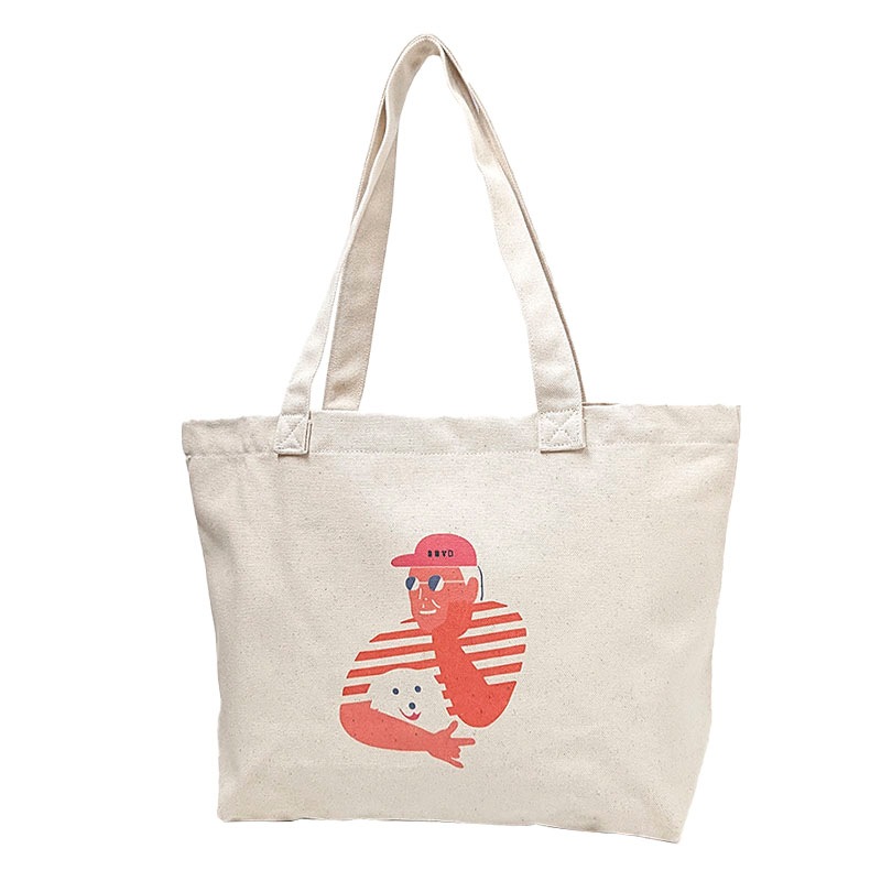 トートバッグ Cotton Old Boy Two-way Eco Gwon Shin Hong ロゴ コラボ メンズ レディース 韓国 09l1210c1q ラッピ