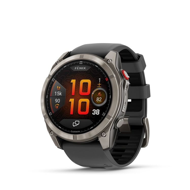 ガーミン fenix 8 Pro Sapphire AMOLED 51mm Ti / Graphite　【Suica対応】スマートウォッチ 010-03199-31