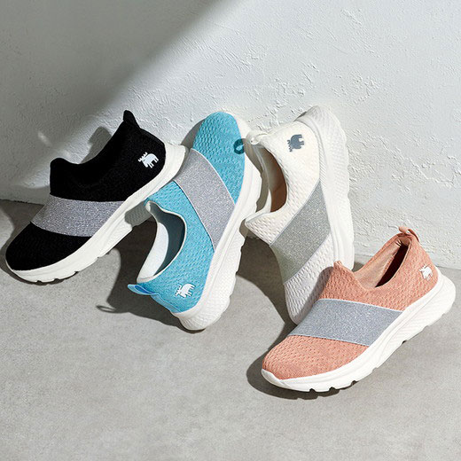 開店15周年記念15％OFFクーポン／ Ranan（ラナン） 23夏 シューズ MOZベルトデザインスリッポンスニーカー(22.5cm24.5cm) 40代 夏 レディース