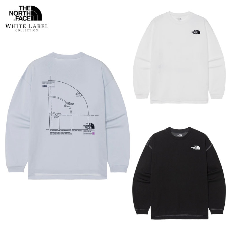 韓国正規品 [新作] ユニセックス DOME L/S R/TEE ロゴ 長袖 Tシャツ・カットソー ロングスリーブTシャツ [3カラー] 韓国ファッション デイリー