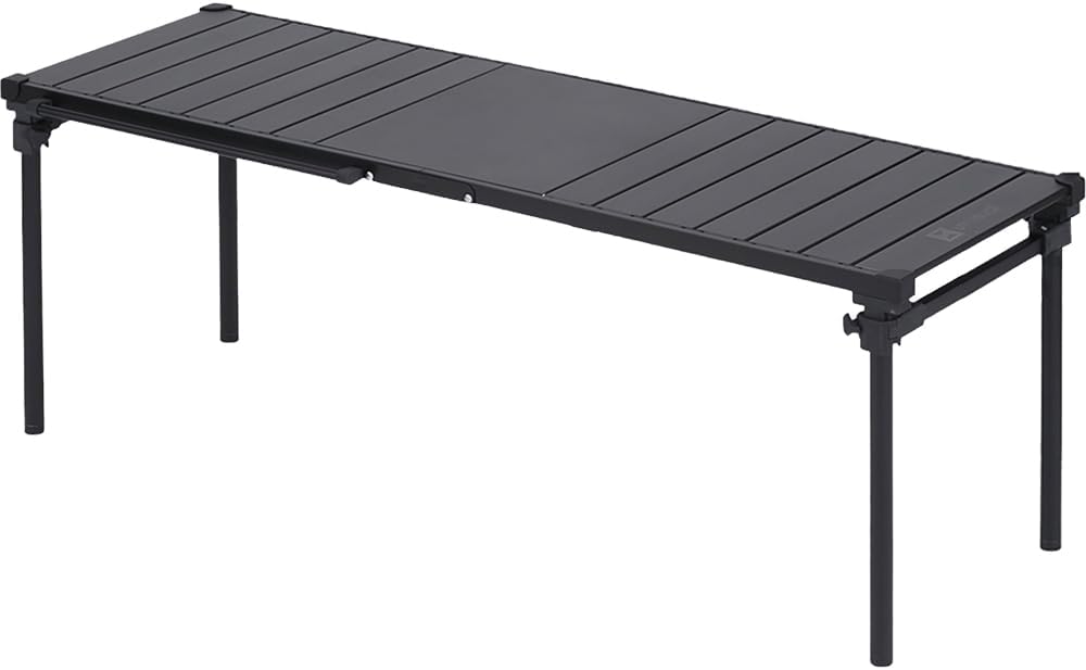 武田コーポレーション 119×42.5×44cm 机・キャンプ・アウトドア ブラック コンロが置けるマルチテーブル UN3-CT120BK 11,107円