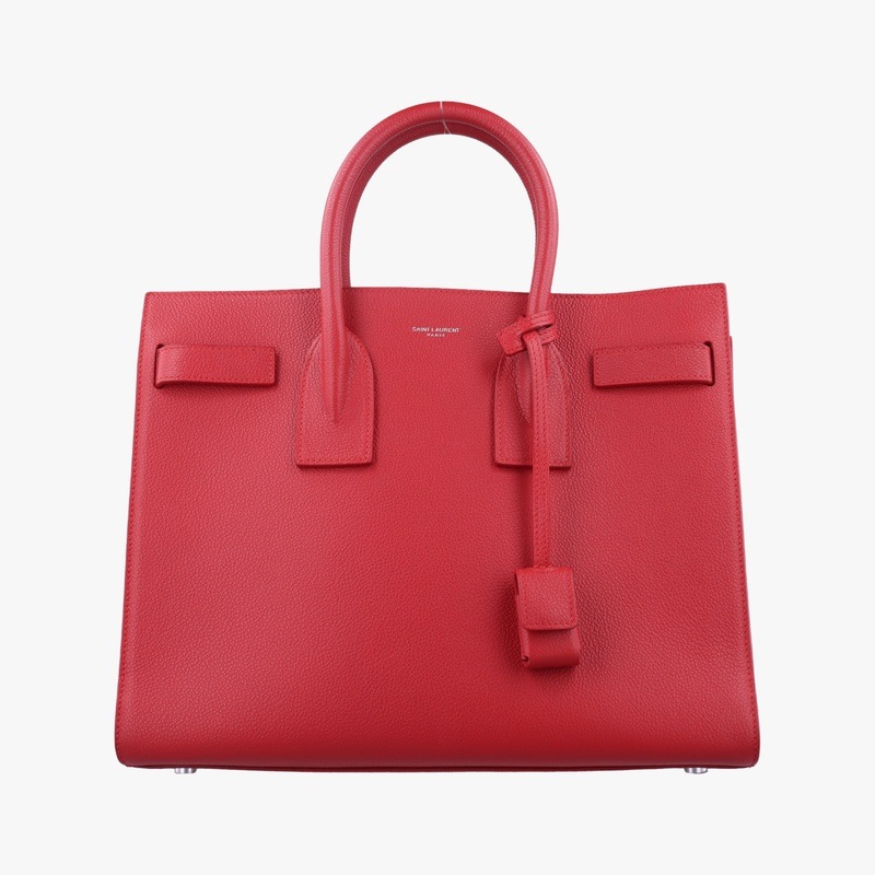 サック ド ジュール スモールレッドレザー378299PMR378299.0118中古