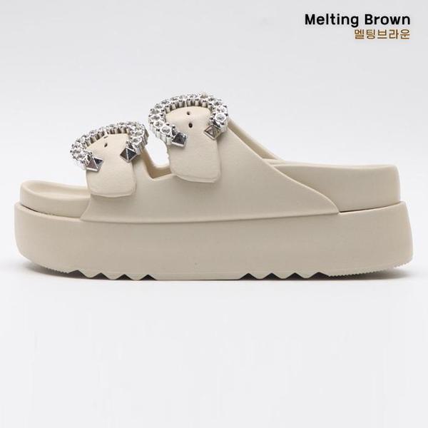 女性オフィススリッパ太いヒールスリッパTB25