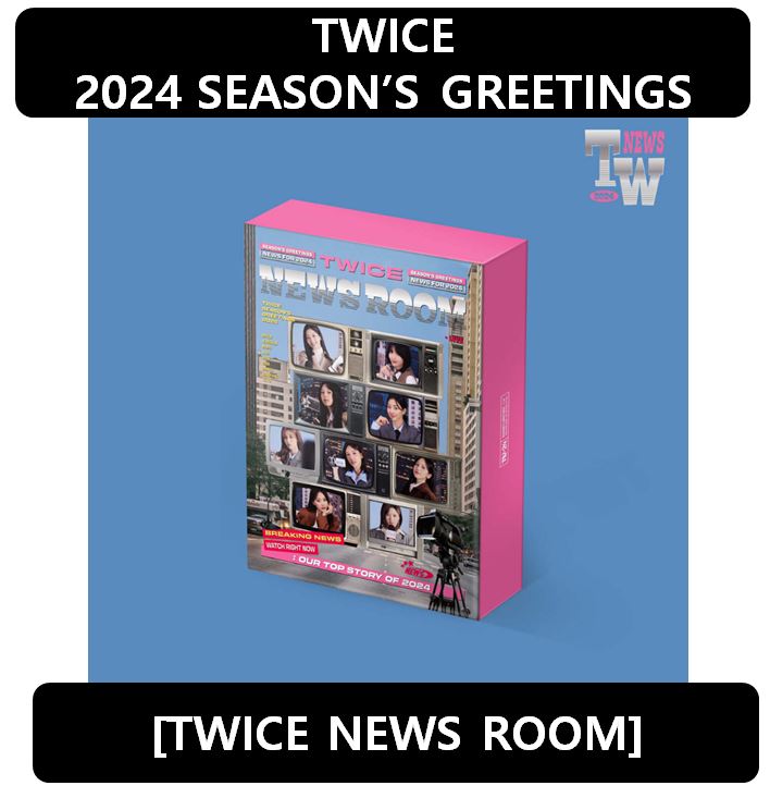 【TWICE】 - 2024 SEASON’S GREETINGS(TWICE NEWS ROOM)