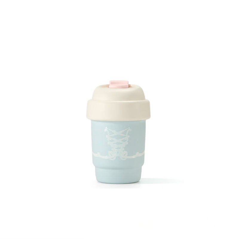 2024 プリンセス アフタヌーンティー シリーズ ブルー ステンレスカップ 375ml