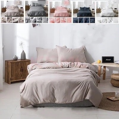 工ガ割-新作ベッドカバー セット 布団カバーセット おしゃれ 四通用 風 防ダニ ボックスシーツ 枕カバー 洋式和式兼用 可愛い シングル セミ