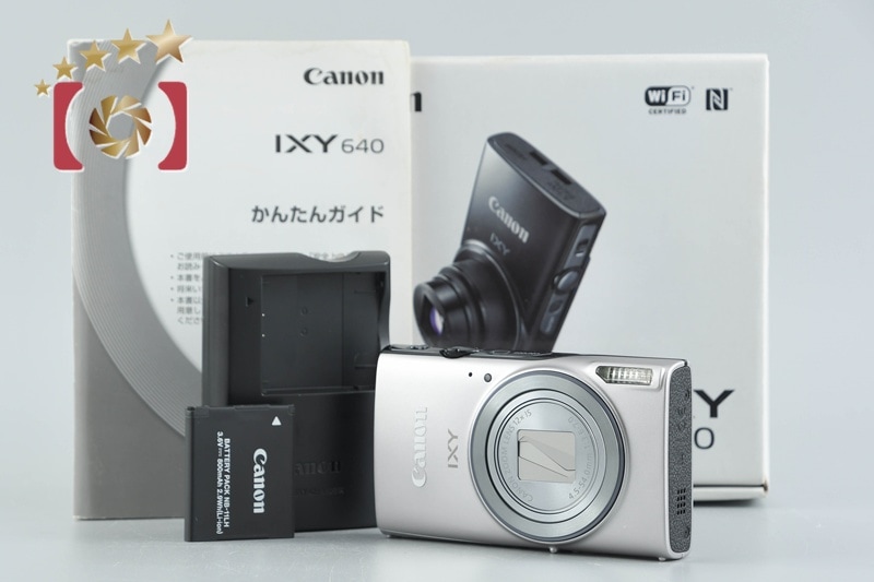 IXY 640 シルバー コンパクトデジタルカメラ 元箱付き