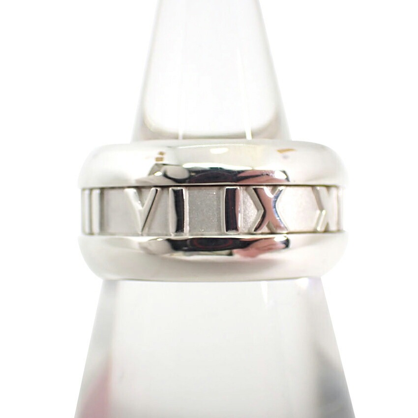 【中古】TIFFANY/ティファニー 925 アトラス リング 10号[g393-65］