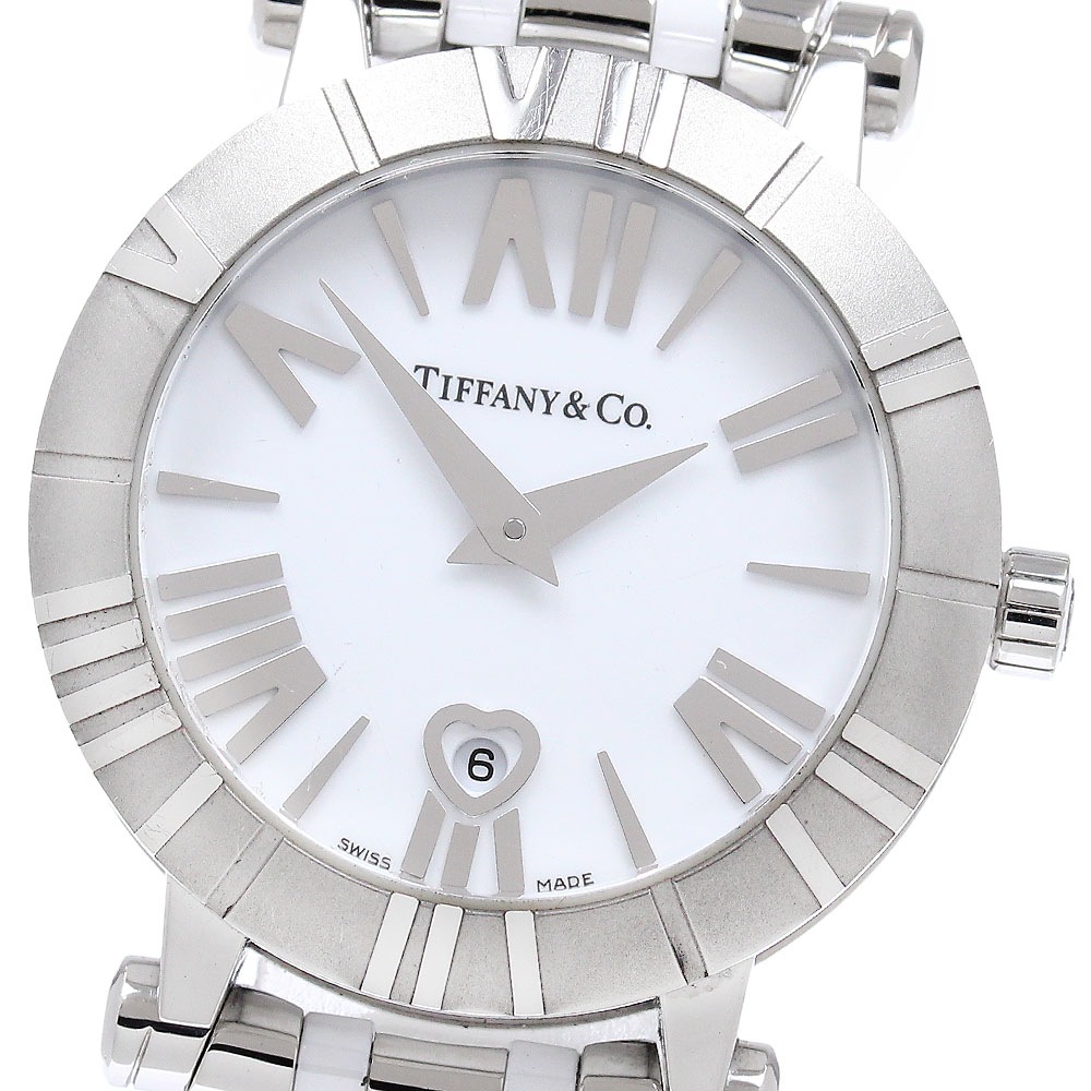 ティファニー TIFFANY&Co. Z1300.11.11A20A00A アトラス デイト クォーツ レディース _959444【中古】