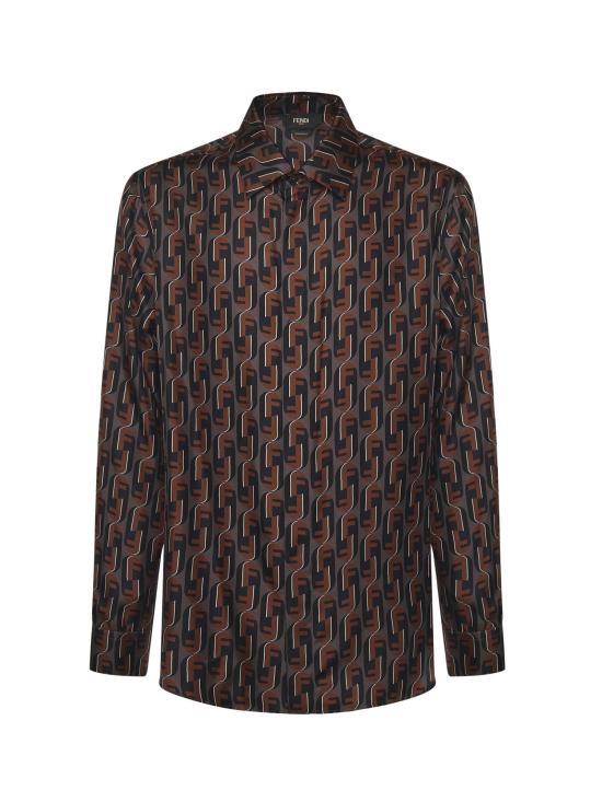 FENDI Men Shirts FS1319 AVDBF1TRS MultiColour