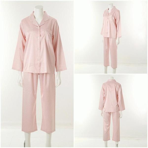 プラスシルクのような女性パジャマセットVPAA202WSSG