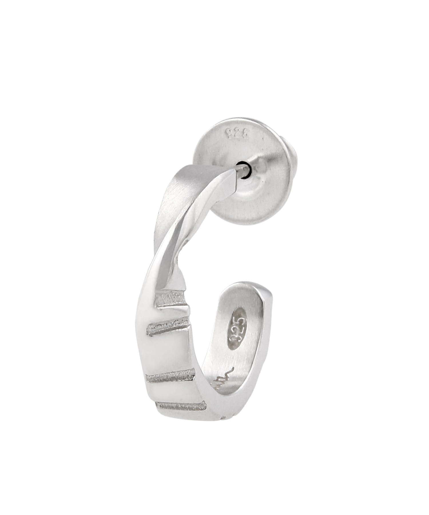 Shadow Stripe Emboss シングルピアス 240904270000F